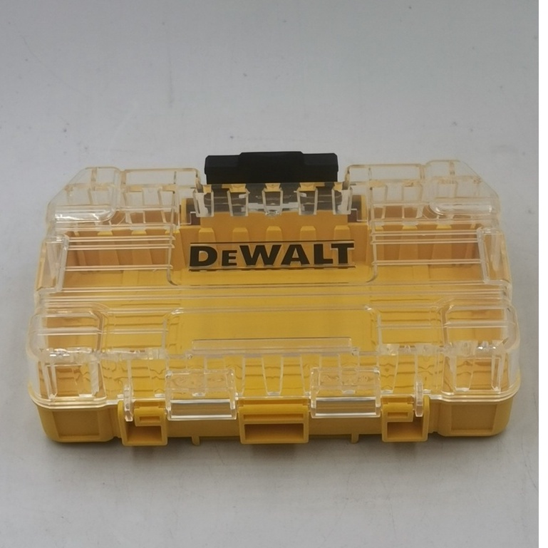 "台南工具好事多" DEWALT 得偉 原裝工具箱 硬殼 中型 配件 收納工具箱 可疊放工具盒 148*85*40mm