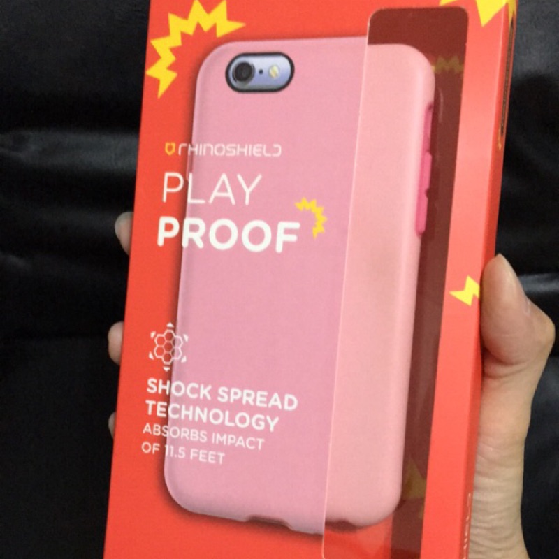 二手 犀牛盾Playproof 粉色 iphone6/6s適用