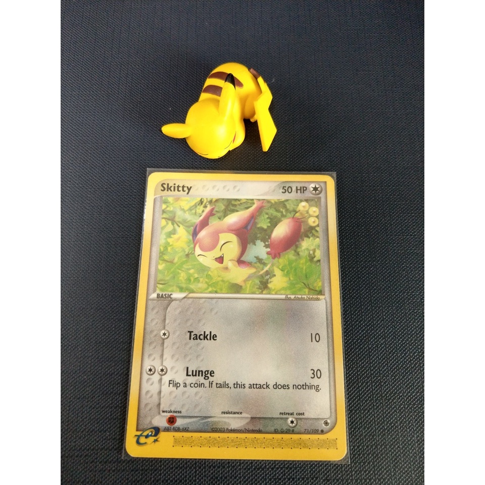 Pokemon TCG PTCG 2002年 E版 向尾喵 美版