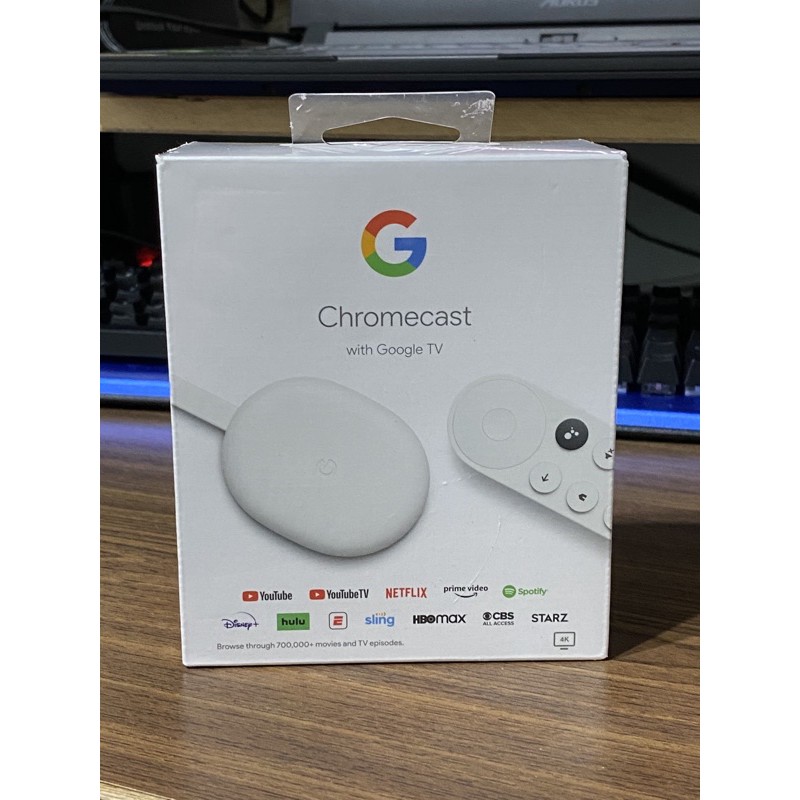 代購Chromecast Google TV 4K