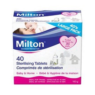 英國米爾頓 Milton 嬰幼兒專用消毒錠 40錠/盒