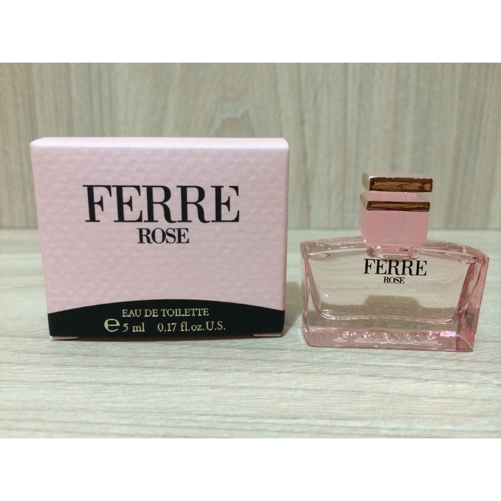 Gianfranco Ferre Rose 玫瑰女性淡香水5ml/小香水