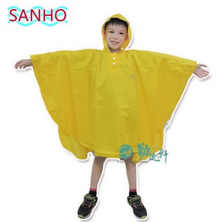 【Sanho三和牌】可愛熊兒童雨衣 兒童雨披 防水 台灣團隊監製黃色(原料來自台灣)通過BSMI認證:M54890