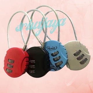 Kunci Koper PIN Lock Cute Kunci Gembok Unyu Anti Bobol