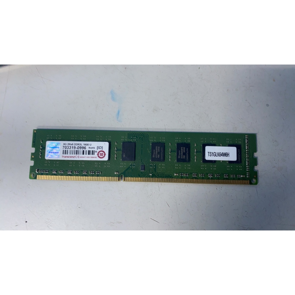 TRANSCEND 正創見 DDR3L 1600 8G 低電壓1.35V