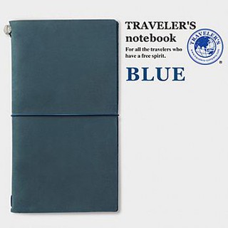 【莫莫日貨】Traveler's Notebook TN 旅人筆記本 2018 新色 紺藍色 標準尺寸 本體 52396