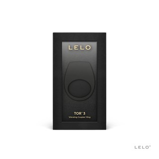 LELO TOR 3 振動陰莖環-黑 現貨 廠商直送