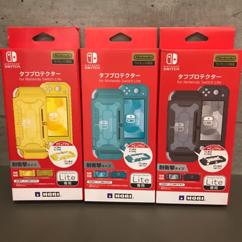 Amazon 任天堂ライセンス商品 タフプロテクター For Nintendo Switch Lite クリア グレー Nintendo Switch Lite対応 ゲーム
