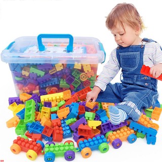 LaLa兒童大顆粒積木拼裝益智玩具拼插男女寶寶小孩玩具智力開發