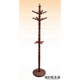 【設計私生活】胡桃色豪華 吊衣架/衣帽架/吊衣桿/掛衣架(部份地區免運費)120V高雄