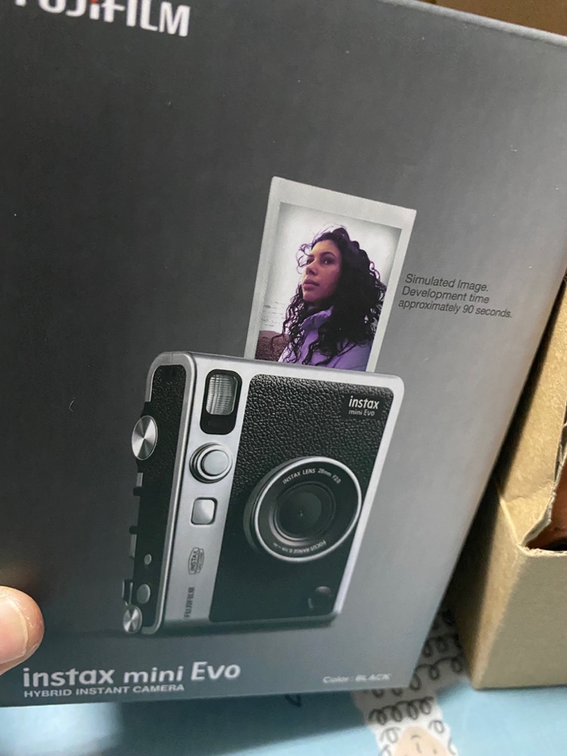 カメラ フィルムカメラ 拍拍】【保固一年】現貨Instax mini EVO 公司貨拍立得相印機手機相印機 