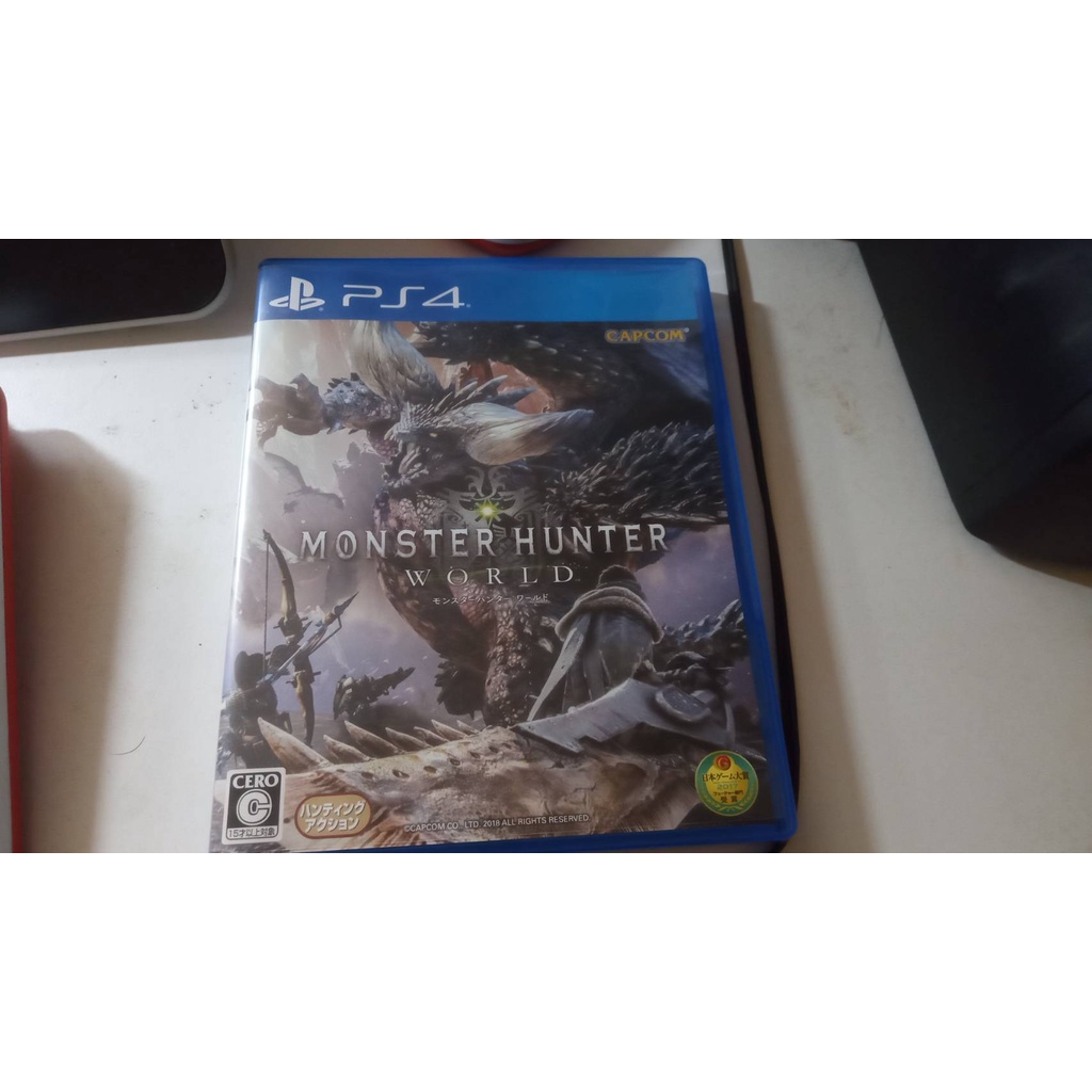 (日版)PS4 魔物獵人 世界 MHW_ Monster hunter world