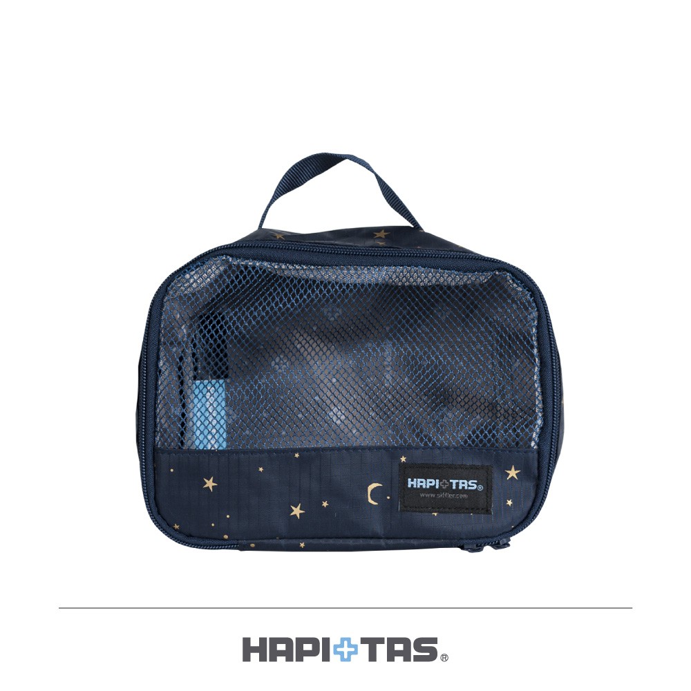 日本 HAPI+TAS S尺寸 衣物收納袋 盥洗包 化妝包 -美冠皮件 Traveler Station