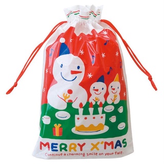 【CHL】聖誕節包裝抽繩袋 懶人包裝袋 懶人包裝救星 束口袋 抽繩袋 烘培袋 餅乾袋 糖果袋 禮物袋 聖誕老人 聖誕雪人