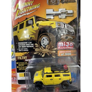 《模王》 1/64 johnny lightning 模型合金車 悍馬H2