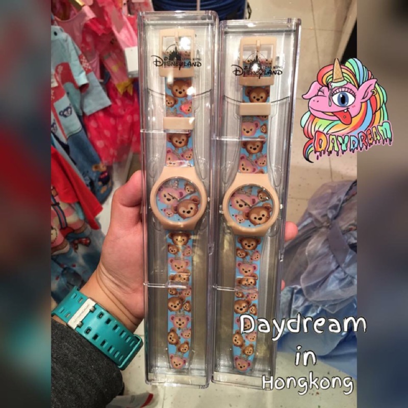 香港迪士尼樂園 達菲熊茲姆手錶