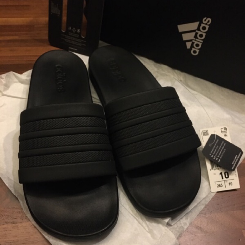 [UD7] Adidas Adilette Slides 愛迪達 拖鞋 涼鞋 全黑 S82137