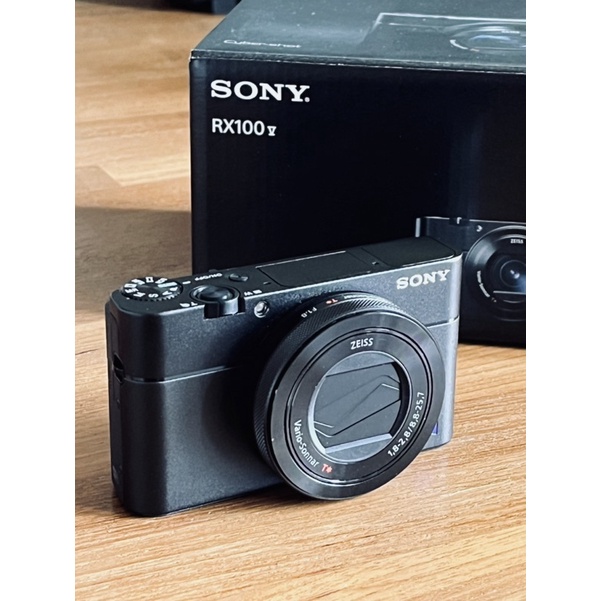 SONY RX100 M5A 贈64G記憶卡與原廠電池充電組  vlog專用機 台灣公司貨 快門數極少RX100M5A