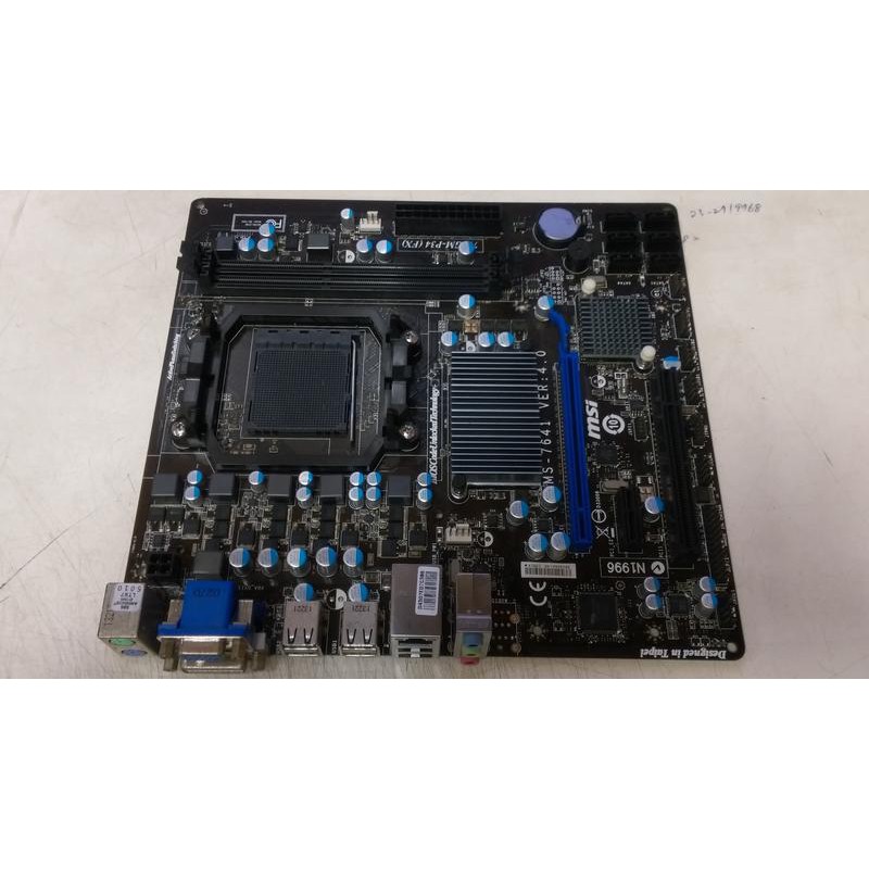 (無擋板) 微星 760GM-P34(FX) 主機板 AM3+/ DDR3 / 二手良品 $399元