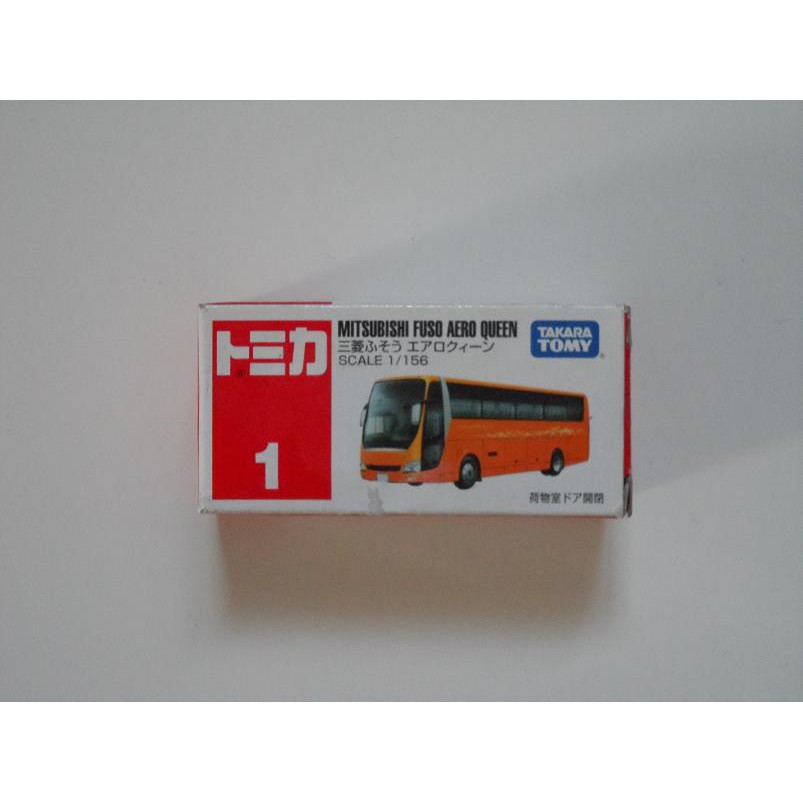 TAKARA TOMY TOMICA 01 MITSUBISHI FUSO AERO QUEEN三菱多美小汽車火柴盒小車