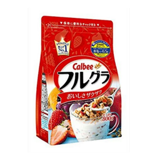 (即期品出清)日本calbee卡樂比 水果綜合穀物麥片原味
