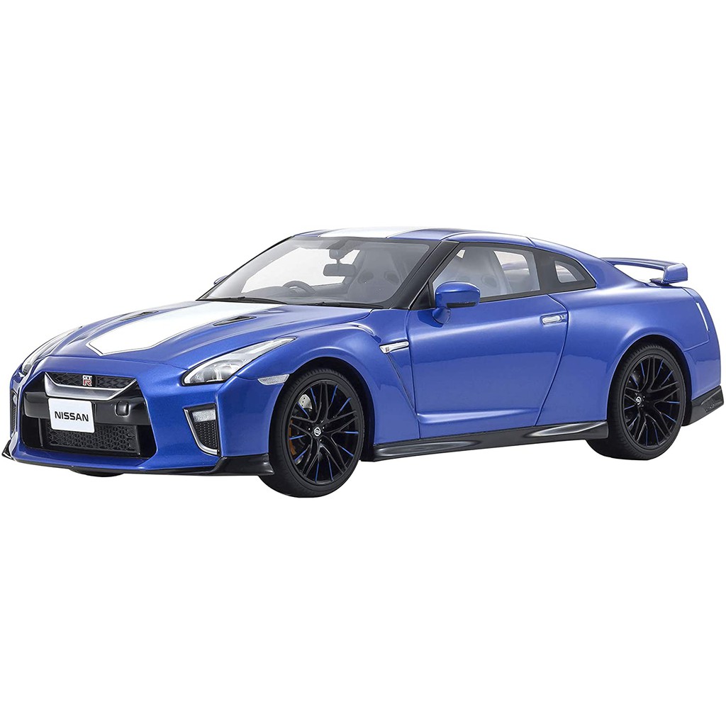 KYOSHO 觀賞模型車 SAMURAI 1/18 scale Nissan GT-R Blue 發售50周年版限定車