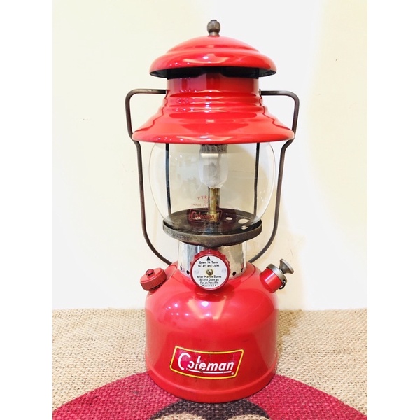 Coleman 200A Lantern 1/1961 經典 高帽小紅帽 汽化燈