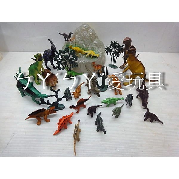 ㄅㄚˊㄅㄚˊ愛玩具，(特價商品)桶裝仿真恐龍模型/恐龍玩具/侏羅紀恐龍/動物模型