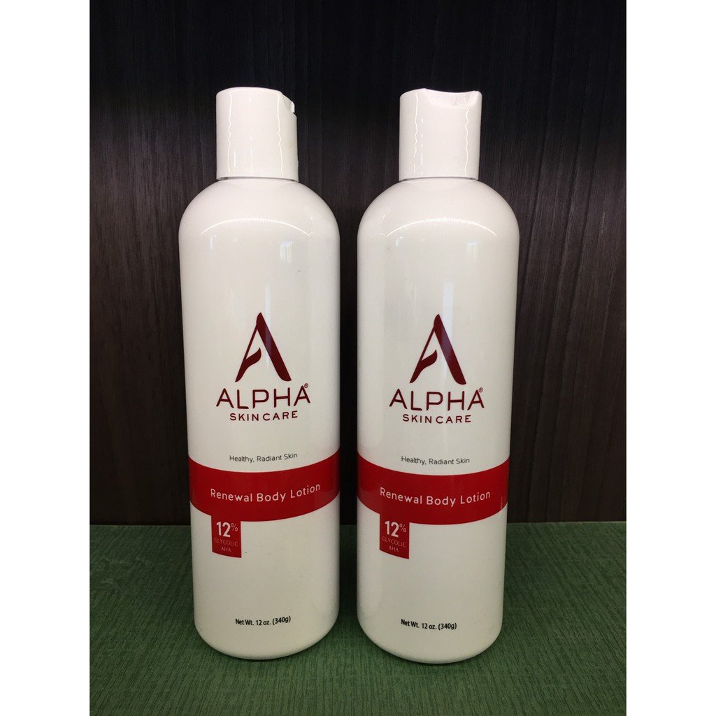 Alpha skin care 12% 身體乳 340g 乳液