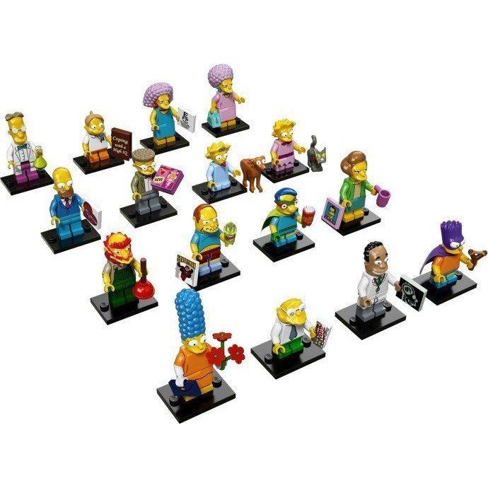 ＊出清＊【積木樂園】樂高 LEGO 71009 Minifigures 辛普生2 一套16隻