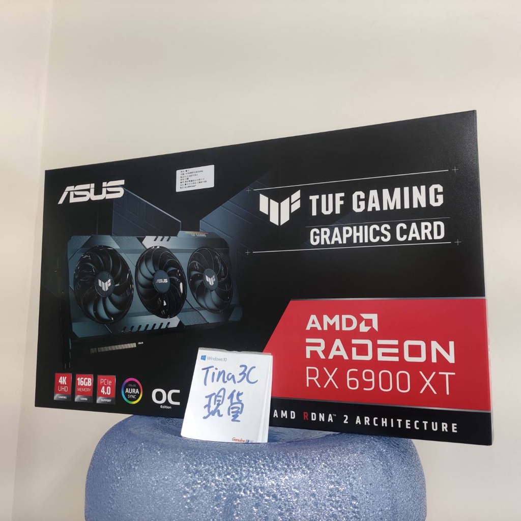 華碩 TUF-RX6900XT-O16G-GAMING 全新未拆有發票能註冊