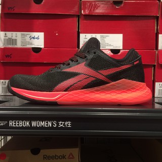 REEBOK CrossFit® NANO 9 TRAINING 女鞋 混合健身 運動鞋 訓練鞋 黑紅色 FU6832