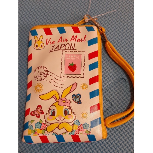 迪士尼 防水手機袋 史迪奇 兔子 收納袋 史迪奇手機套 手機袋 手機袋 皮套  隨身袋 防水 行動電源袋 立體圖案手機袋