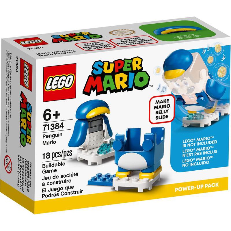 LEGO 樂高 71384 企鵝瑪利歐 Power-Up 套裝