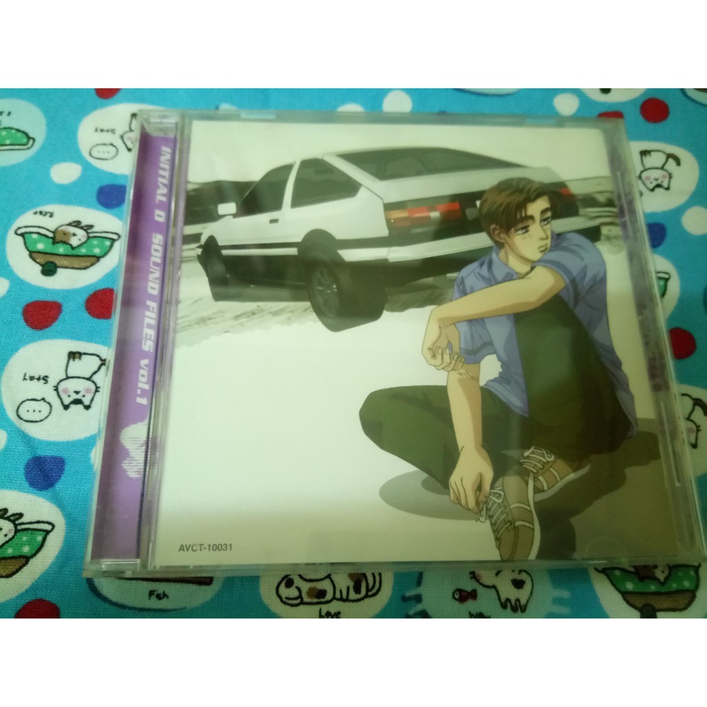 頭文字d 第一部專輯配樂二手日版cd 動漫重野秀一ost Bgm 背景音樂藤原拓海主題歌片尾曲高橋兄弟 蝦皮購物