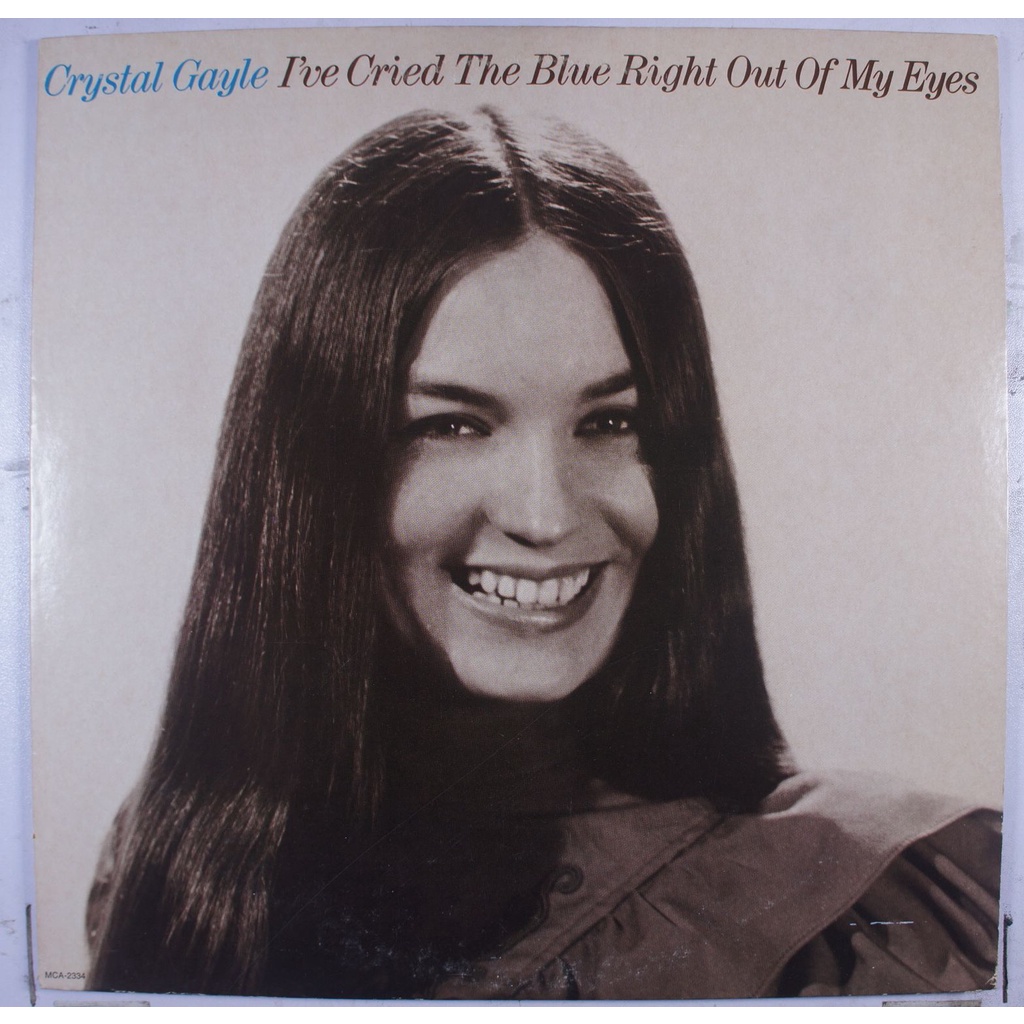 《二手美版黑膠》Crystal Gayle ‎– I've Cried The Blue Right Out Of My