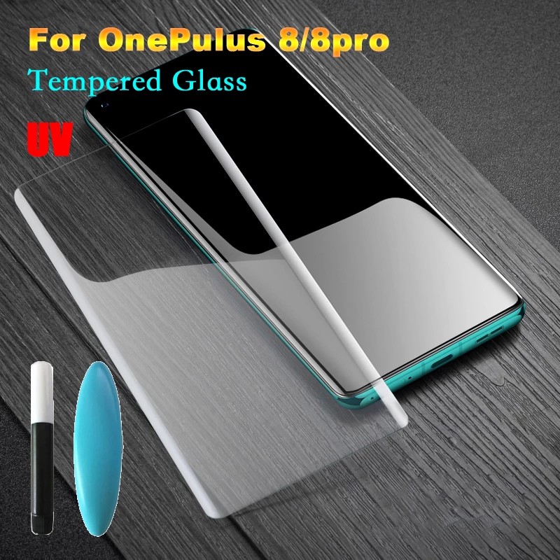 ONEPLUS 一加 7 Pro UV 液體全膠鋼化玻璃膜