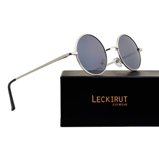 【現貨24H出貨】LECKIRUT【T06】 經典 偏光太陽眼鏡 時尚太子鏡 防紫外線 復古個性墨鏡 圓框眼鏡