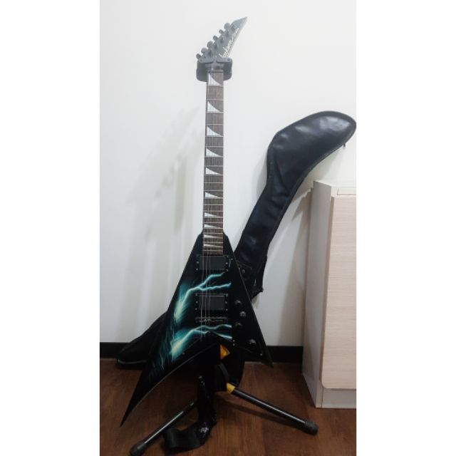 急售 (誠可議)Jackson Stars RR3 EMG85/81 附海克力士吉他架 閃電彩繪 電吉他 日廠日製內銷