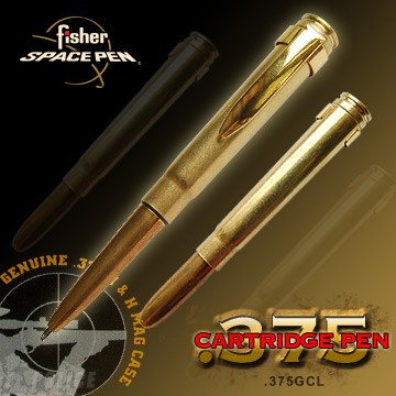 【angel 精品館 】美國 太空筆 Fisher Space Pen Military子彈造型太空筆 375GCL