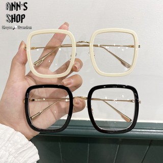 🍒Ann’s Shop🍒十一月新款—小臉粗方型大框眼鏡 無度數 眼鏡 墨鏡 太陽眼鏡 百搭 顯瘦 情侶款 男女皆可
