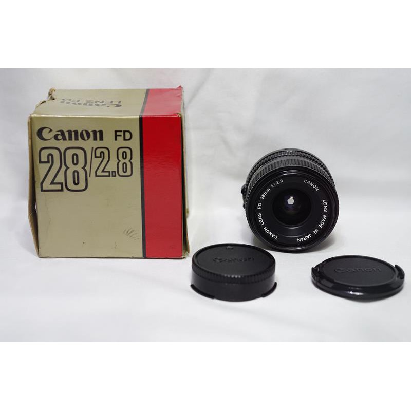 【收藏級】大光圈廣角 CANON FD 28mm F2.8
