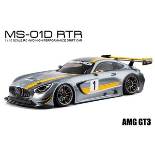 上手遙控模型mst Ms 01d Rtr 甩尾車碳刷版amg Gt3 蝦皮購物