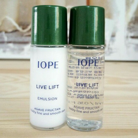 旅行罐5ml水 乳 Iope 艾諾碧6d 無重力逆齡化妝水5ml 乳液5ml 小樣 蝦皮購物