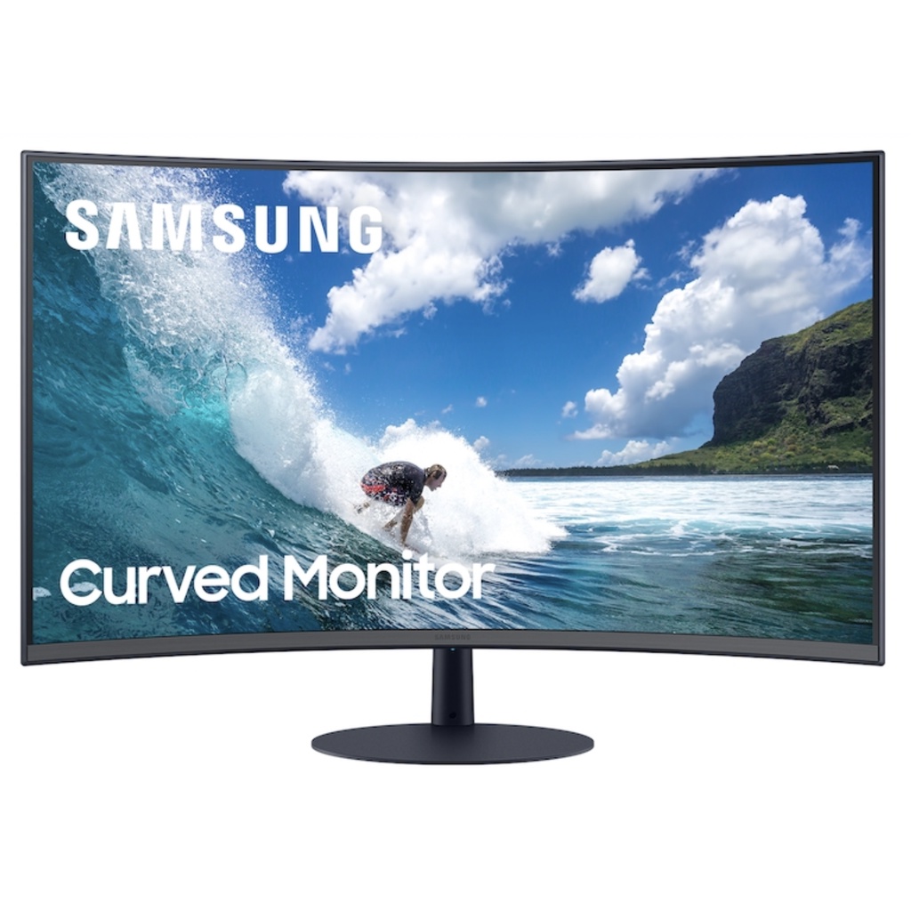 [九成新] Samsung 27T55 27吋曲面螢幕 二手九成新