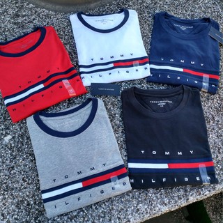 TOMMY Hilfiger 男款 大LOGO圖T