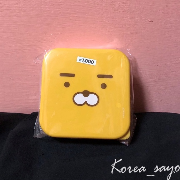 ()KAKAO FRIENDS萊恩方形萬用盒 置物盒 零食盒 便當盒