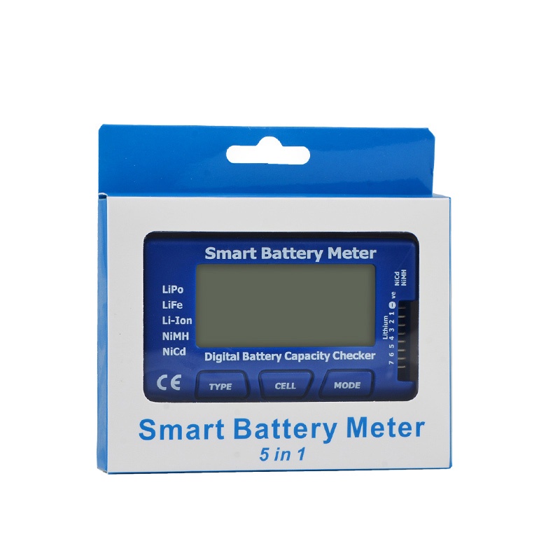 5 合 1 智能電池表測試儀帶平衡放電 ESC 伺服 PPM 用於 Rc Lipo 電池 Rc 玩具