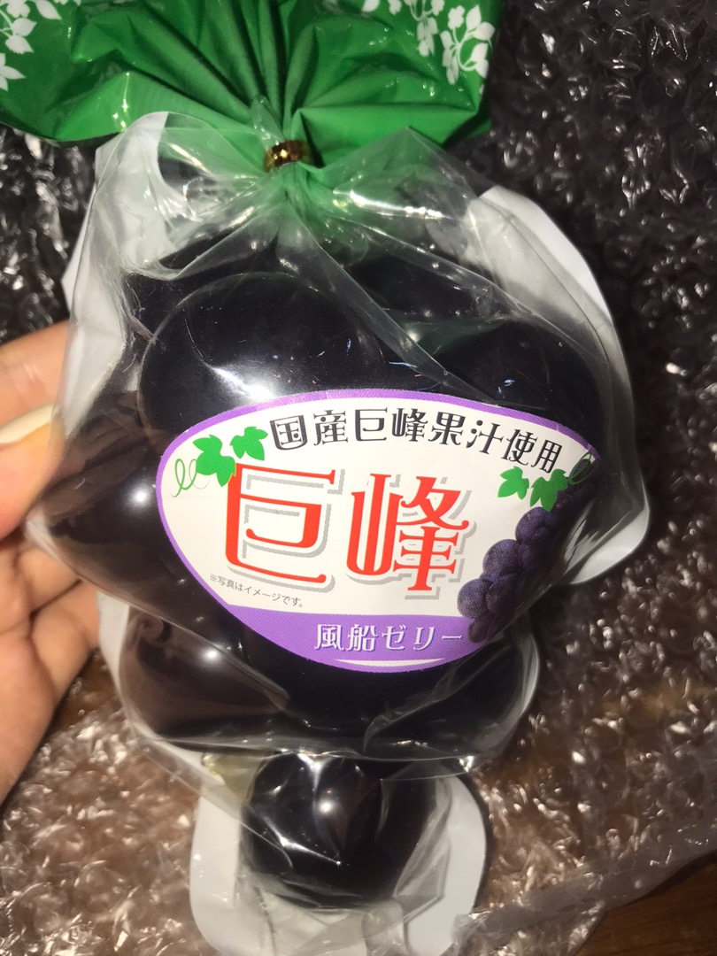 現貨不用等 日本直送巨峰葡萄果凍麝香葡萄果凍 波波馬力歐日本連線代購 蝦皮購物