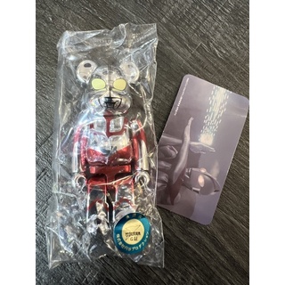 BLS • Be@rbrick 44代 奧特曼 100% 鹹蛋超人 庫柏力克熊 bearbrick 44th 附卡、盒
